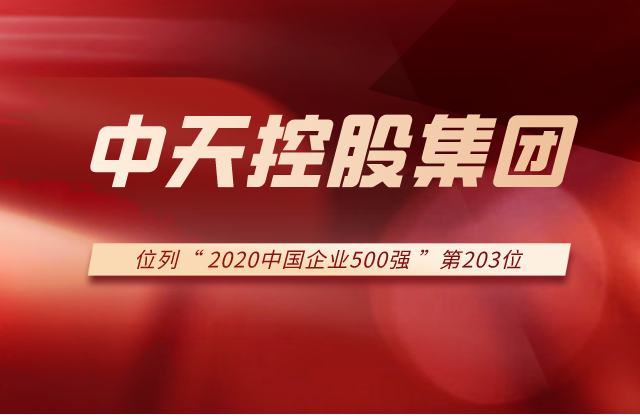 尊龙时凯控股集团列2020中国企业500强第203位！